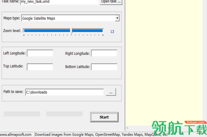 UniversalMapsDownloader地图下载器破解版