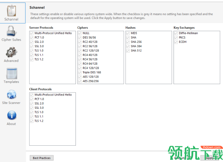 IIS Crypto(服务器安全管理工具)官方版