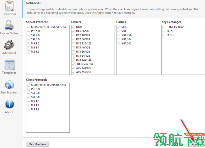 IIS Crypto(服务器安全管理工具)官方版