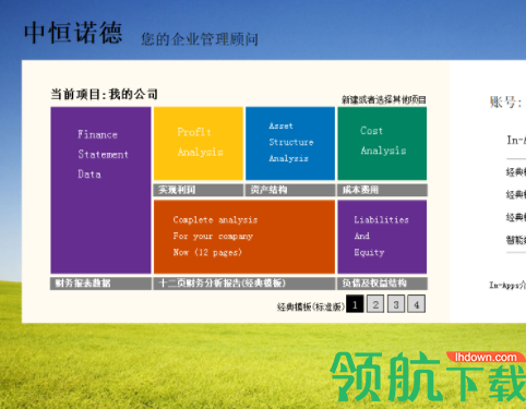 中恒诺德财务报表分析助手官方版