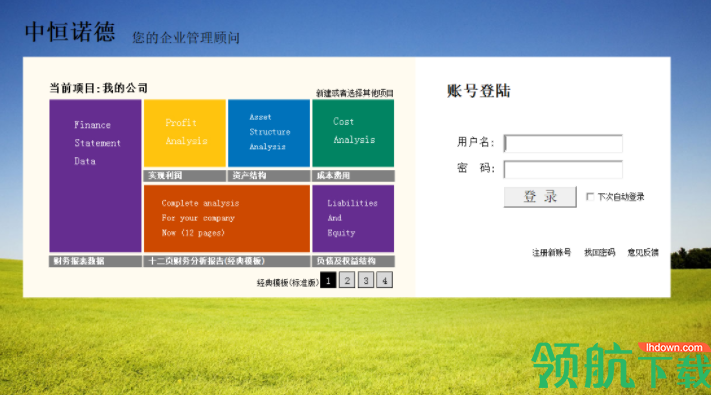 中恒诺德财务报表分析助手官方版