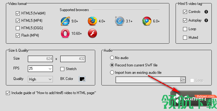 iPixSoftSWFtoHTML5Converter转换工具官方版