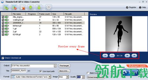 ThunderSoft GIF to Video Converter破解版