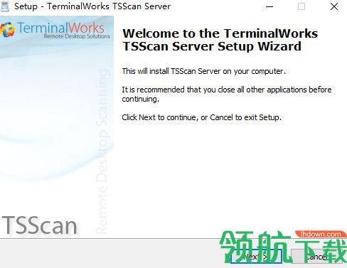 TerminalWorks TSScan Server破解版