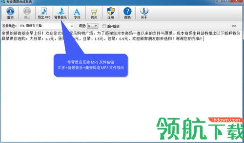 专业语音合成系统