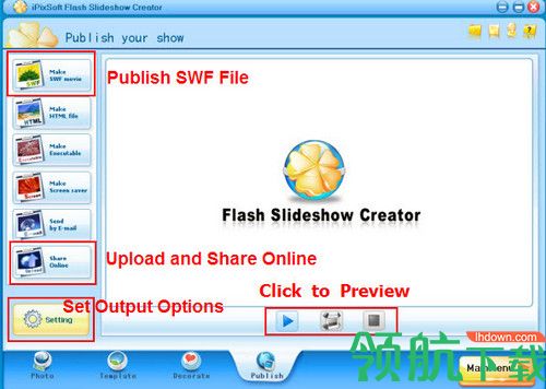 iPixSoft Flash Slideshow Creator破解版
