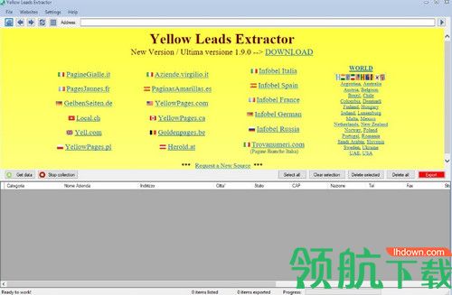 Yellow Leads Extractor 6破解版
