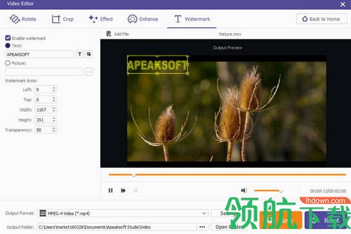 Apeaksoft Video Editor破解版