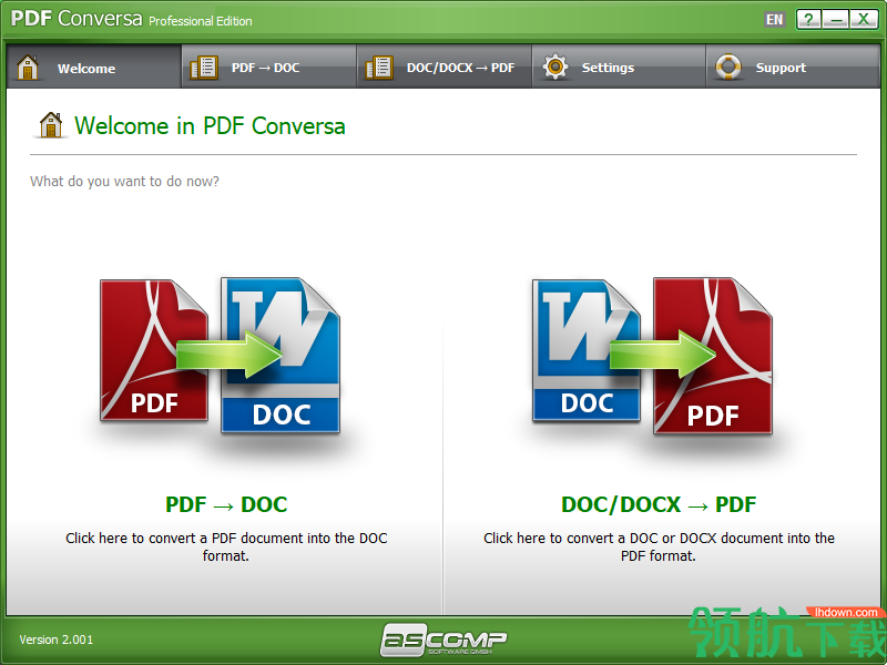 ASCOMPPDFConversaPro转换工具破解版