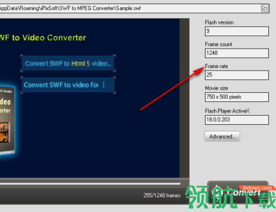 iPixSoftSWFtoMPEGConverter转换工具官方版