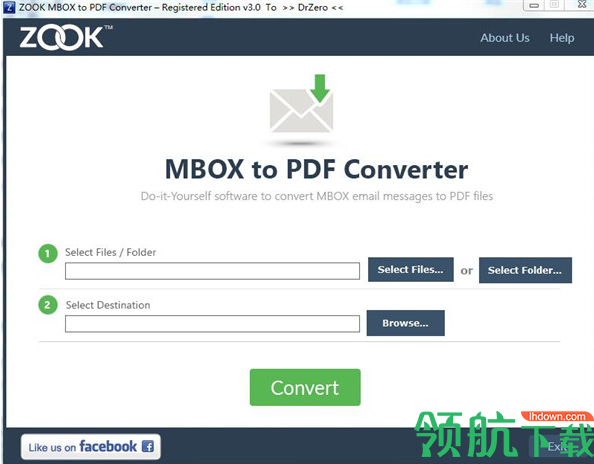 ZOOKMBOXtoPDFConverter汉化破解版(附破解补丁)