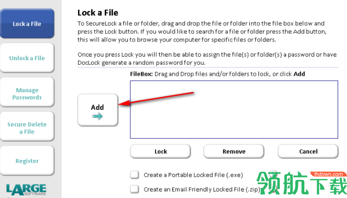 DocLock文件加密工具绿色版