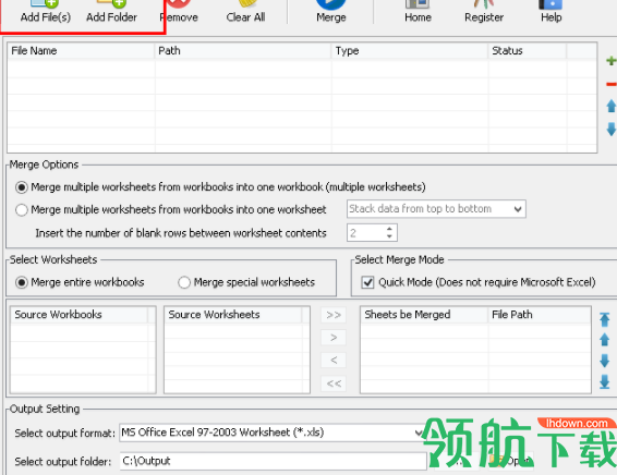 OkdoExcelMerger合并工具官方版