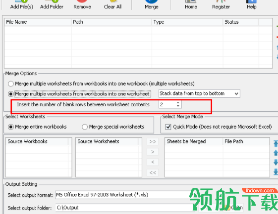 OkdoExcelMerger合并工具官方版
