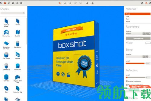 Boxshot Demo模型设计软件