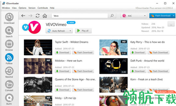 VDownloaderPlus网页视频下载工具官方版