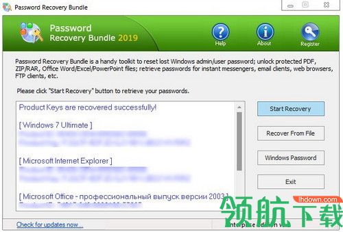 Password Recovery Bundle 2019 Pro破解版