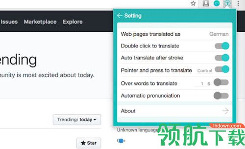 Translate Man chrome插件