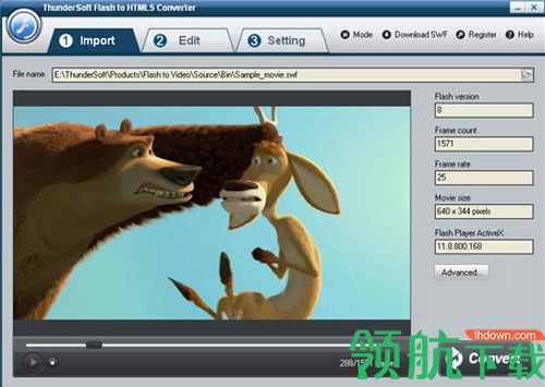 ThunderSoft Flash to HTML5 Converter破解版