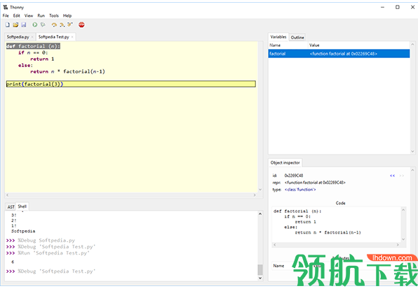 Thonny编程工具绿色官方版