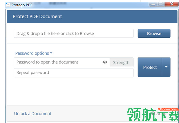 ProtegoPDF加密工具绿色版