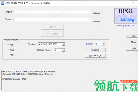 HPGL2CAD2020绿色破解版