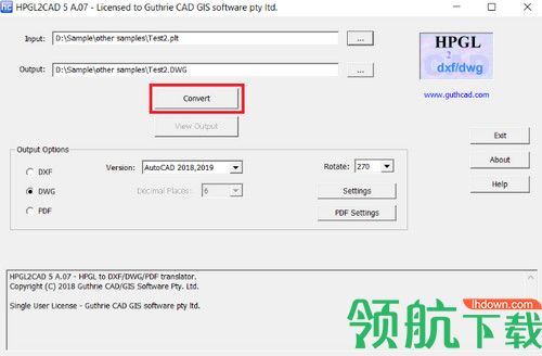 Guthrie HPGL2CAD 2020破解版