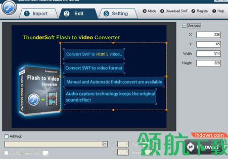 ThunderSoft Flash to FLV Converter破解版