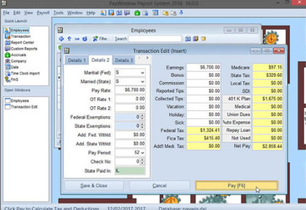 PayWindow Payroll System 2020破解版