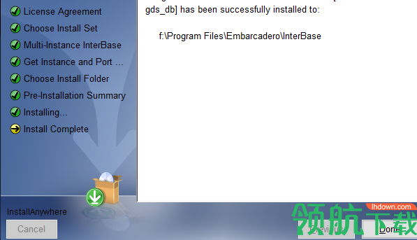 EmbarcaderoInterbase绿色破解版
