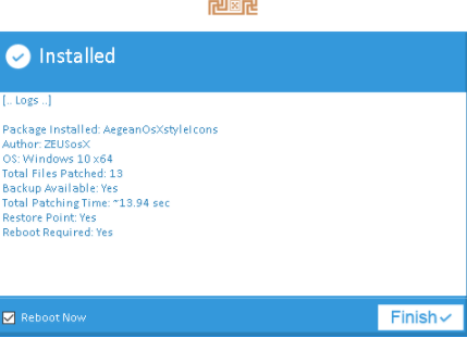 AegeanOsXstyleIcons图标修改工具绿色版