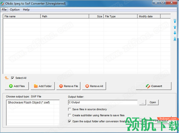 OkdoJpegtoSwfConverter图片转换工具绿色版