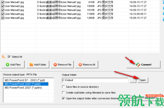 OkdoImagetoPowerPointConverter图片转换工具官方版