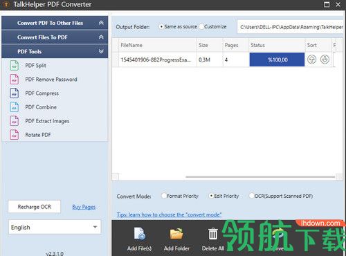 TalkHelper PDF Converter OCR破解版