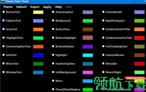 Classic Color Panel免费版