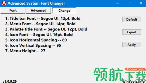 Advanced System Font Changer绿色版