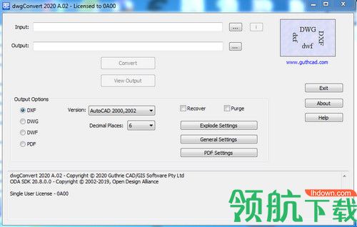 Guthrie dwgConvert 2020破解版