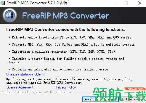 FreeRIP MP3 Converter免费版