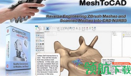 Cygorg3D MeshToCAD破解版