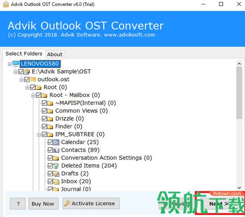 Advik Outlook OST Converter破解版