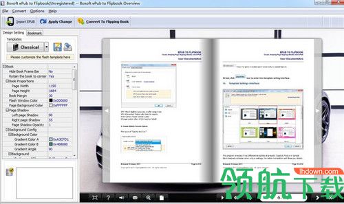 Boxoft ePub to Flipbook免费版