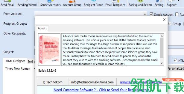 AdvanceBulkMailer批量发送工具破解版