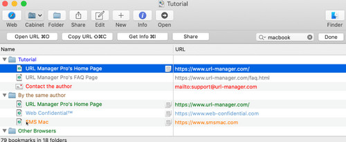 URL Manager Pro Mac破解版