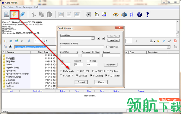 CoreFTPLE服务器工具官方版
