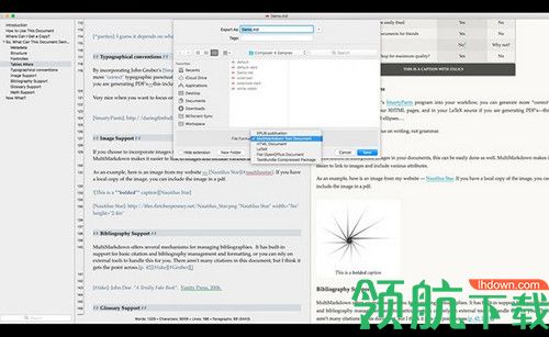 MultiMarkdown Composer 4 Pro Mac破解版