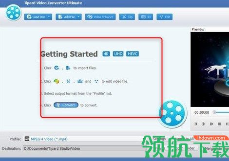 TipardVideoConverterUltimate视频转换工具绿色版