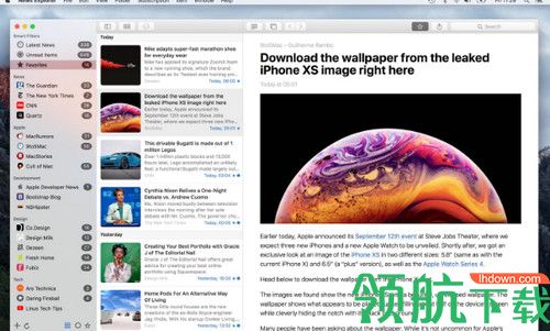 News Explorer Mac破解版