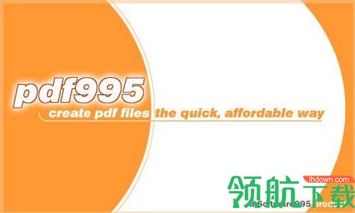 Pdf995 Printer Driver 20破解版