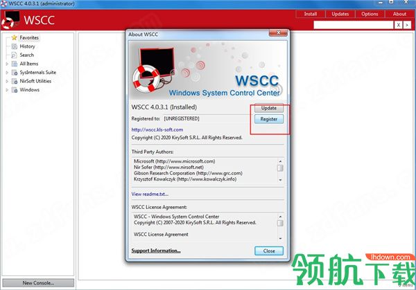WSCCWindows系统控制中心破解版