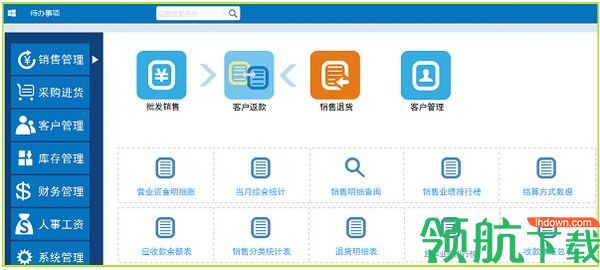 能手商贸进销存工作系统绿色版